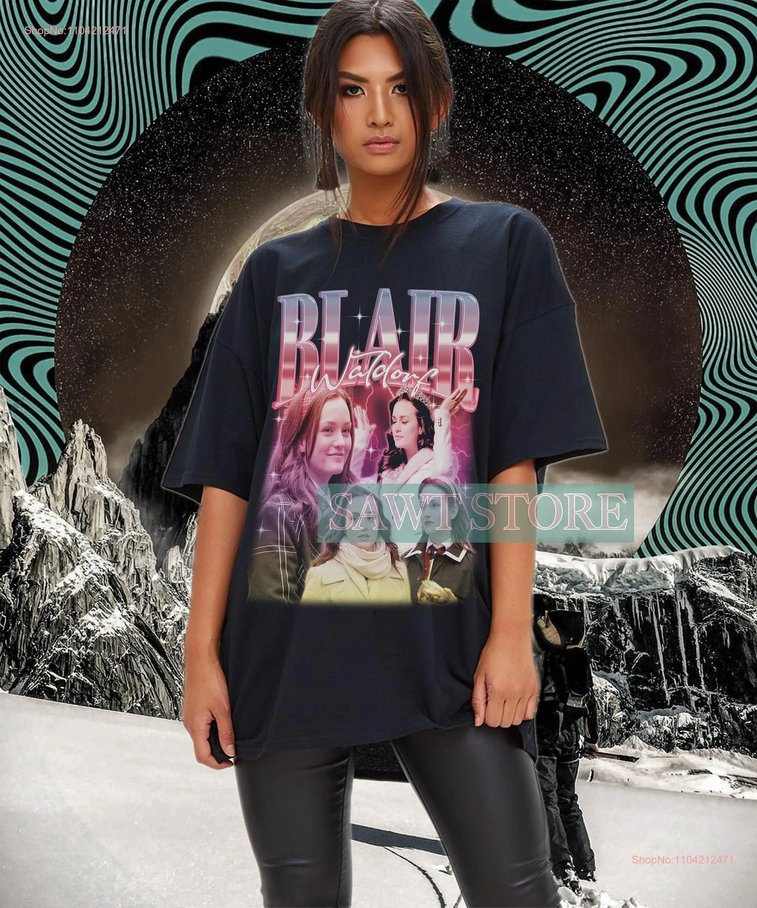 Limited BLAIR WALDORF T Shirt Fan Merch Homage Retro 90s Sweater long or short sleeves