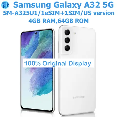 Samsung Galaxy A32 5G Smart Android Phone 6.5-inch Snapdragon eight Core NFC 5000mAh Quad Camera 48MP USVersionOriginalunlocking