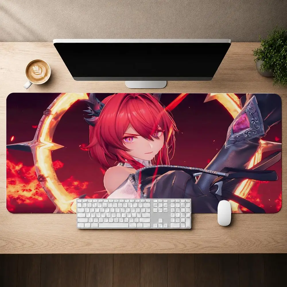 Arknights Endfield Mouse Pad Mouse Pad Anti-Slip Rubber Base Extended Desk Mat For Gamers Office Computer Accessories