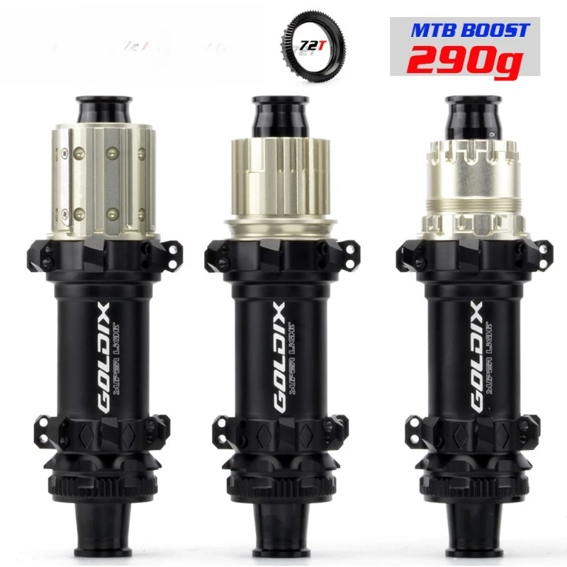 

Комплект втулок M160 28H 72T Ratchet MTB BOOST с прямым креплением и центральным замком для дисковых тормозов, для горного велосипеда, ультралегкие втулки для колес
