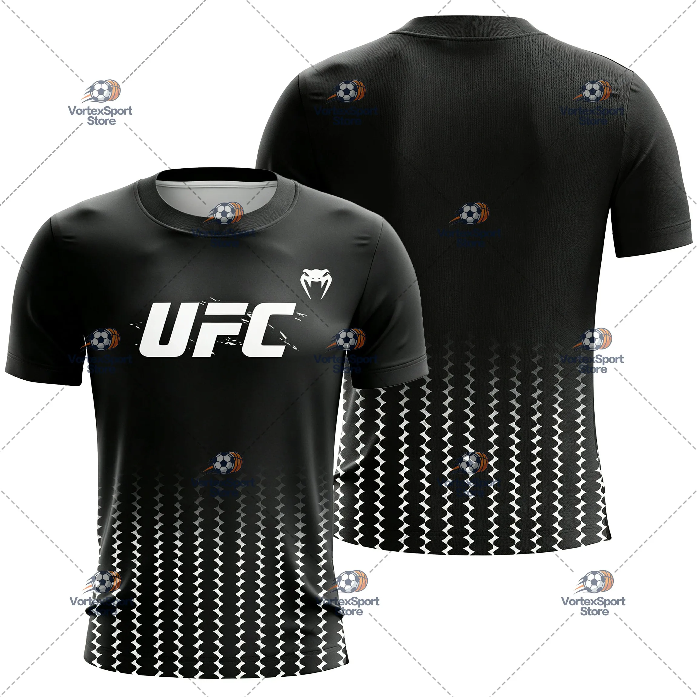 Kinder- und Herren-UFC-Box-T-Shirt, schnelltrocknend, alle Größen, Kurzarm, O-Ausschnitt, Camouflage-Farbe, Boxtraining, Fitness-Jersey – Detail 11