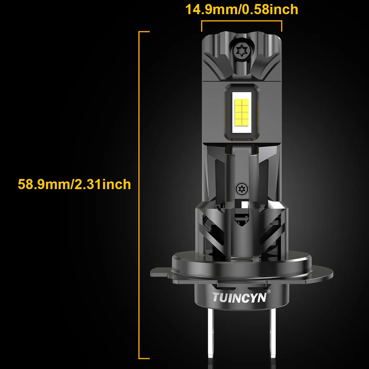 2 قطعة H7 Led المصابيح الأمامية السوبر مشرق 6000 كيلو الأبيض 30000Lm عالية منخفضة شعاع مع مروحة DRL قوية سيارة Led مصباح