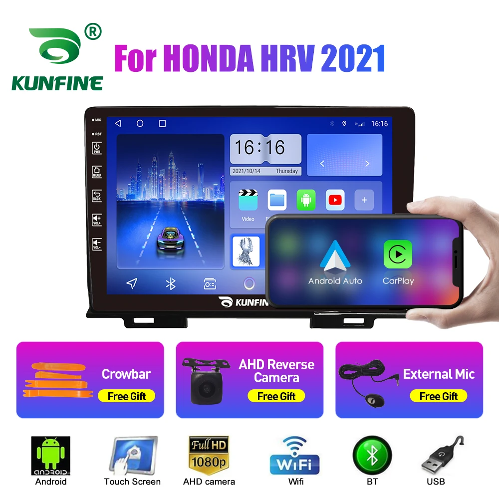 

Car Radio For HONDA HRV 2021 Vezel 2022 Octa Core Android Car DVD GPS Navigation Car Stereo Device Headunit Carplay Android Auto
