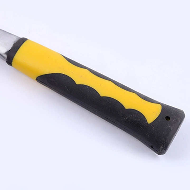 Rock Pick Hammer with Non-Skid Handle  Steel Geologist Hammer Drop Forged Masonry Hammer w/ Pointed Tip & Shock Reduce