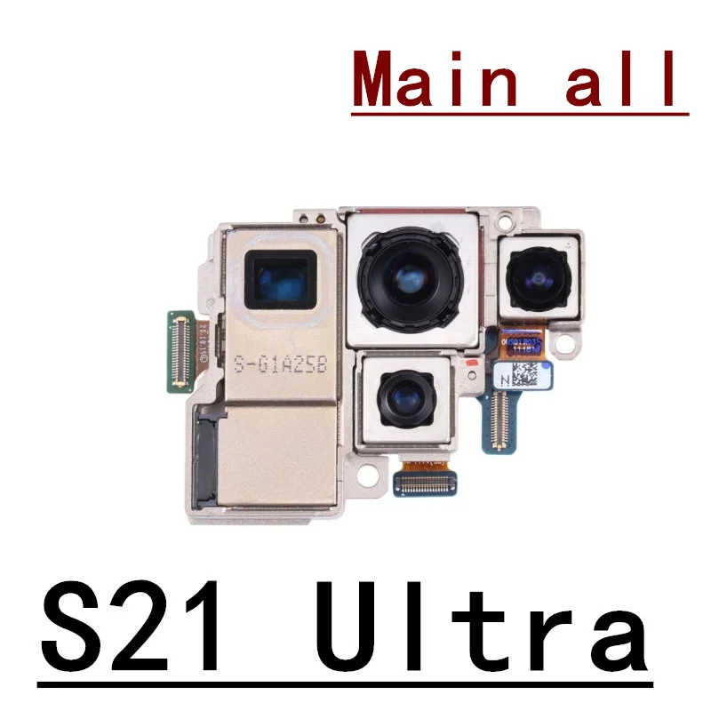 Back Rear Main+Front Facing+Wide+Periscope+Telephoto Camera Module For Samsung Galaxy S21 + Plus Ultra 5G G991 G996 G998