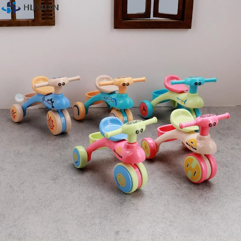 

1 шт. миниатюрный трехколесный велосипед для кукольного домика, имитация маленького велосипеда, игрушка, украшение для домашней сцены, аксессуар для кукольного домика