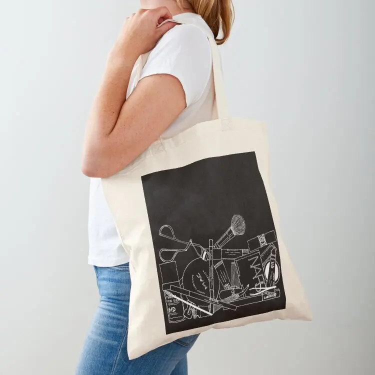 

Makeup Bag Innards (black) Tote Bag sac pour femme women bag tote custom shopper woman