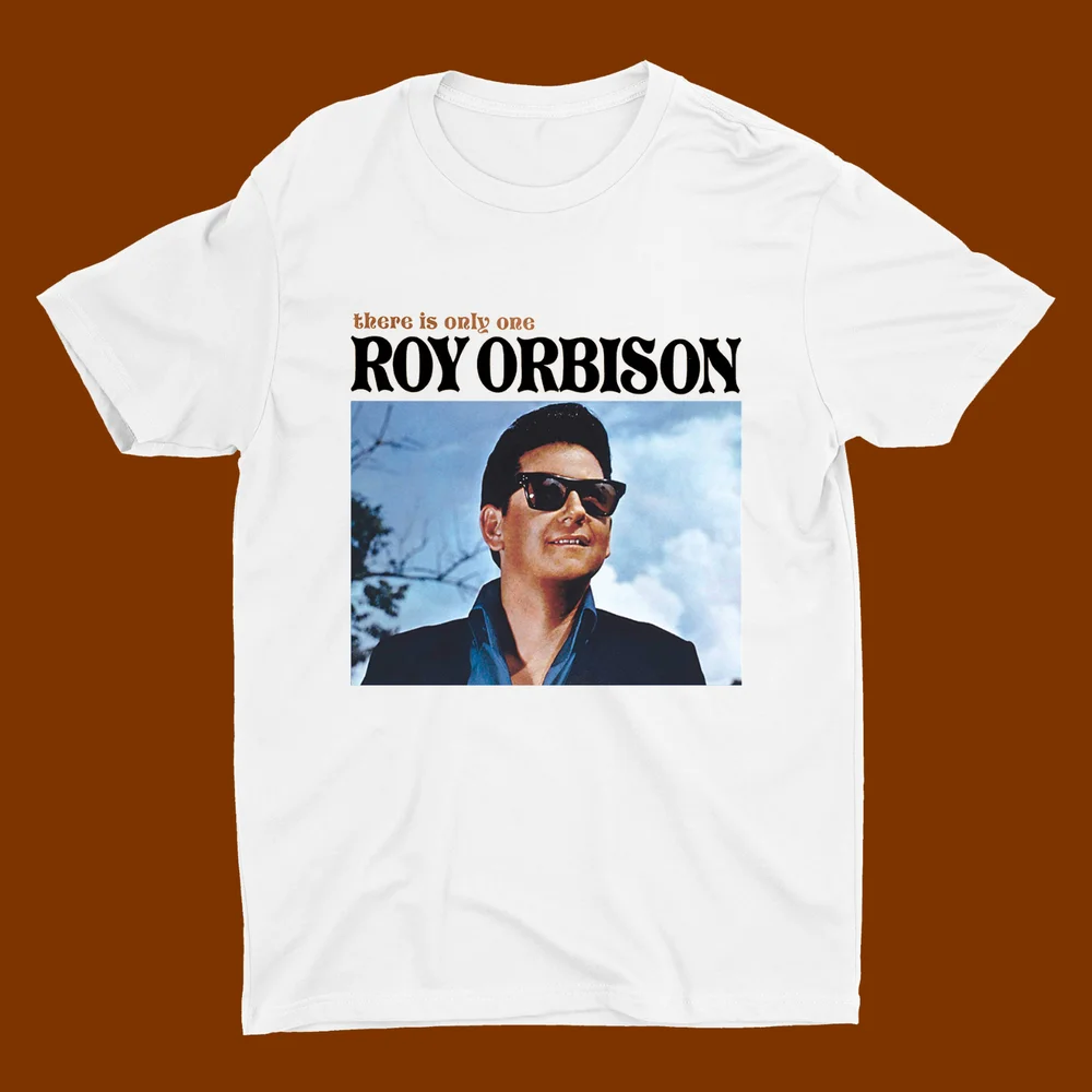 There Is Only One Roy Orbison Album Cover White Unisex S-234XL T-Shirt NE158