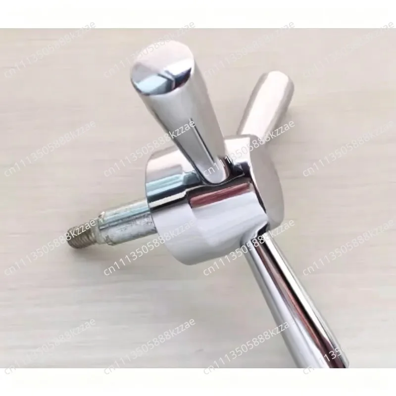 High-Security Metal Lock with Triangle Handle, Anti-Pry Design, Fits Security Door/Valuables Cabinet, Reliable Anti-Theft Lock