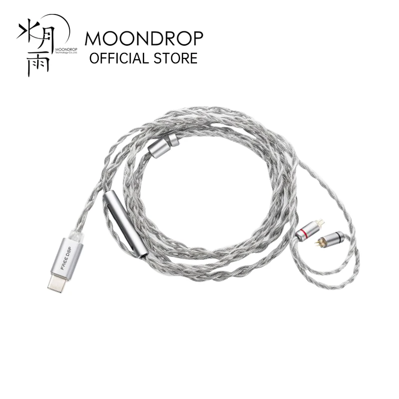 

MOONDROP FREE DSP USB-C Earphone Upgrade Cable Fully Balanced Audio Output In-Ear Headphones Line