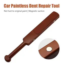 1pc Car Paintless Dent Repair Tool Wood Hammer Body Dent Removal PDR Tool Comfortable Hand Grip Magnetic Adsorption Hammer