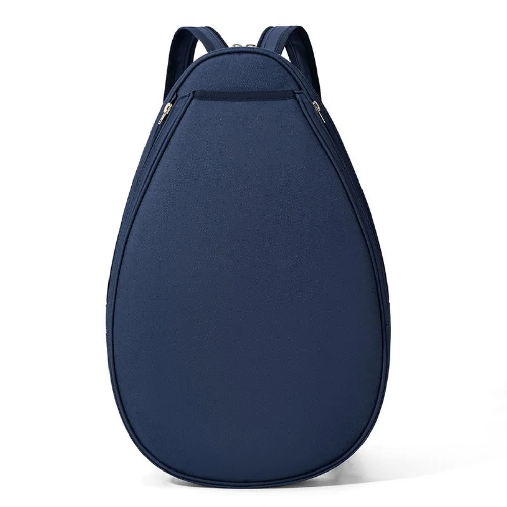

Portable Large Capacity Tennis Backpack Waterproof Zipper Closure Pickleball Backpack Solid Color Lightweight Racquet Bag Sports