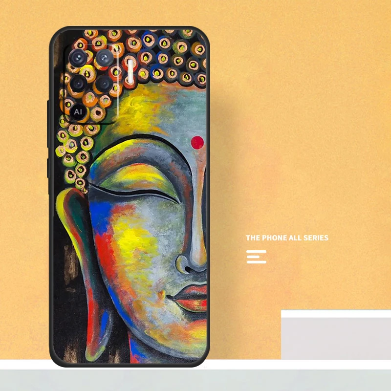 Gautama Buddha For OPPO A58 A78 A98 A53S A54S A57S A16 A76 A96 A54 A74 A94 A17 A77 A52 A72 A5 A9 A15 Case