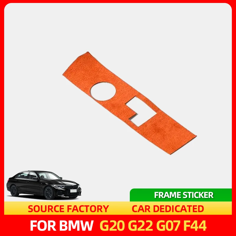 

Стайлинговые молдинги, изготовленные из алькантары для BMW G20 G22 G07 F44 i4 G29 X3 G01 X5 G05 G06, наклейка на рамку панели переключения передач автомобиля