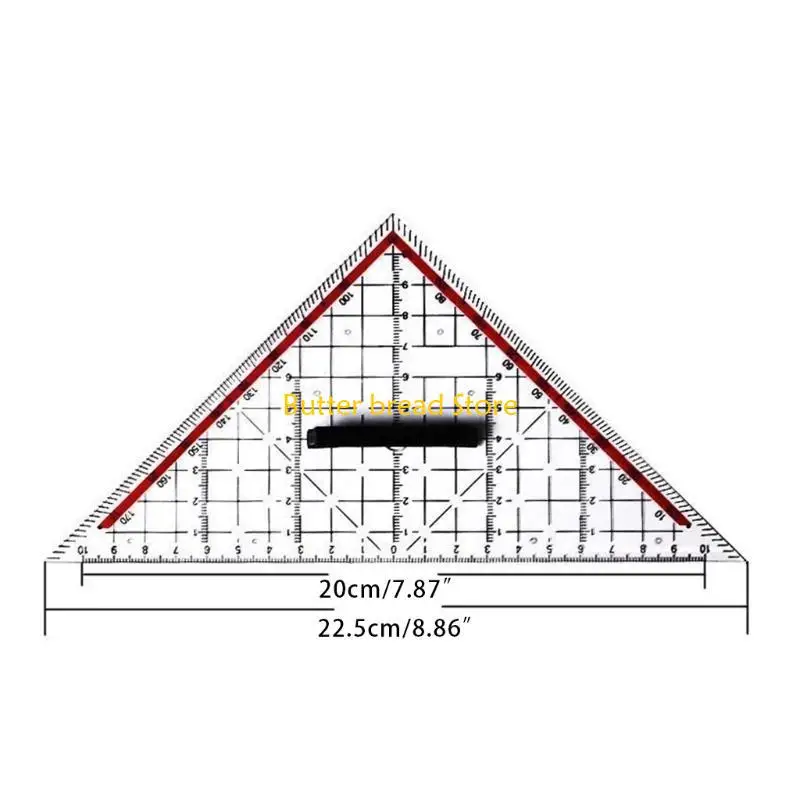 W89C Isosceles Triangle-förmige Herrscherschabl
