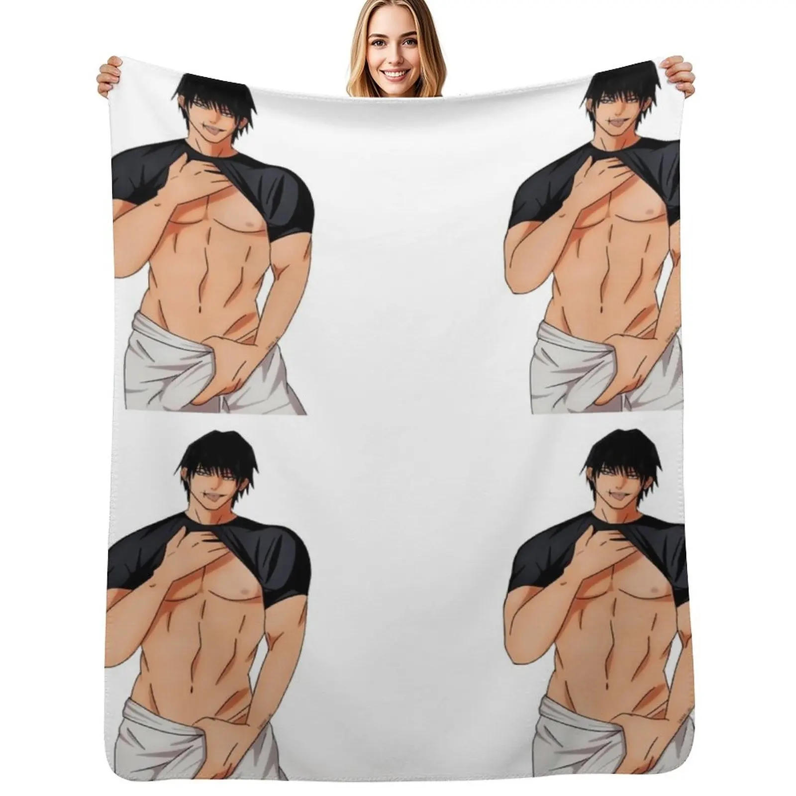 

Toji Throw Blanket Faux Fur Soft Warm Blanket for Bed