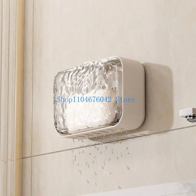 5asd Drainage Bathroom Soap Tray Wall Mount Organizers For Storage No Installation Needed