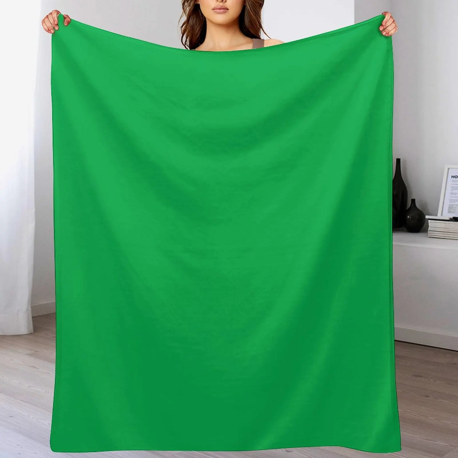 

A Green Screen - Backdrop for Youtubers Video Editors Photographers Throw Blanket for babies Beautifuls Blankets