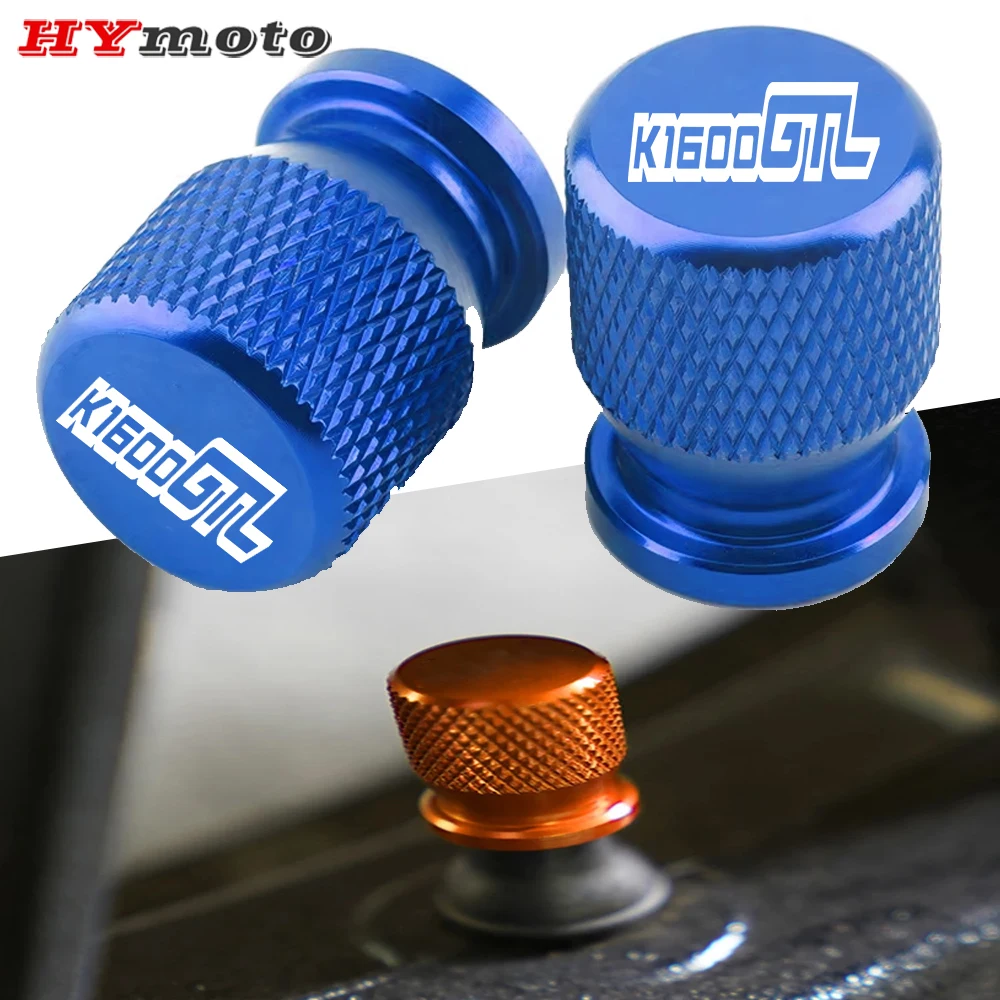 

K1600GTL LOGO For BMW K1600GT K1600GTL K1600 K 1600 GT/L 7 Colors Motorcycle CNC Aluminum Wheel Tire Parts Valve Stem Caps Cover