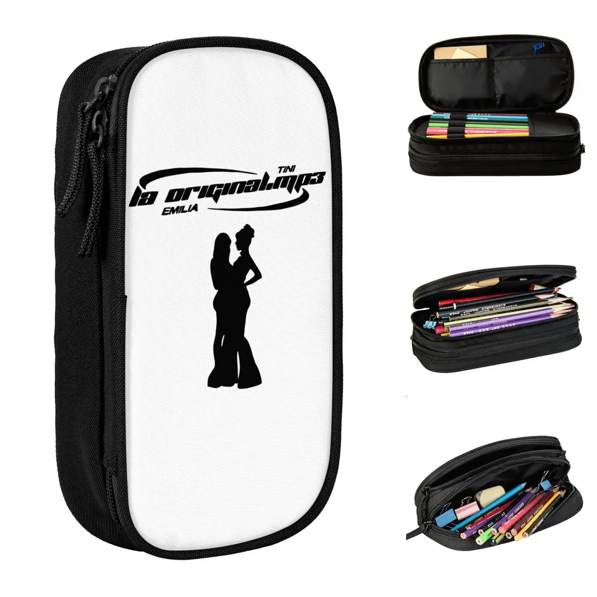 

Tini - La Original Mp3 With Emilia Mernes Pencil Cases Fashion Pen Box Bags Girls Boys School Supplies Gift Pencilcases