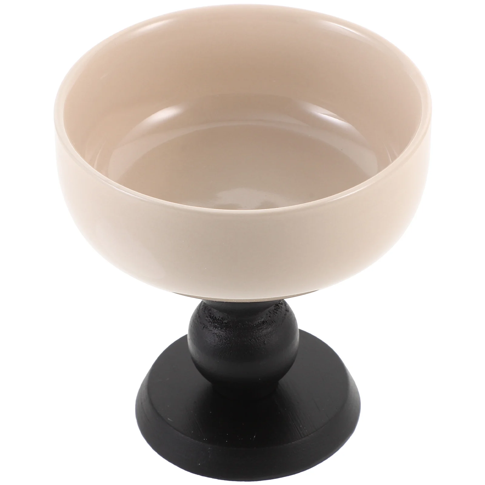 

Dessert Bowl Sweet Treats Container Creative High Base Ceramic Cup for Ice Cream Pudding Fruit Salad Home Party Use