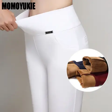 Women's Winter Warm Leggings thick women pants clothing Legging Women's Leggins High Waist Skinny Trousers new in outerwear