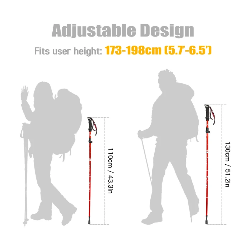 Collapsible Trekking Pole 5