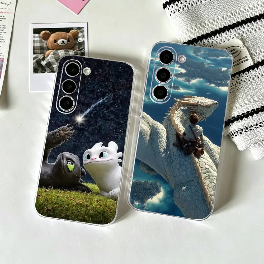 

D-Dragon taming expert Phone Case For SamsungA10,12,20,21S,30,31,40,50,51,52,70,71 Transparent Cover