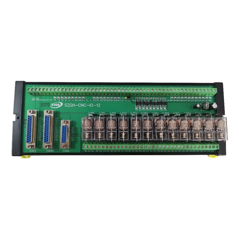 

SZGH-CNC-IO-12 Relay IO Board CNC990TDB/CNC990TDC CNC1000TDB CNC1000TDC for CNC lathe or mill controller cyclmotion