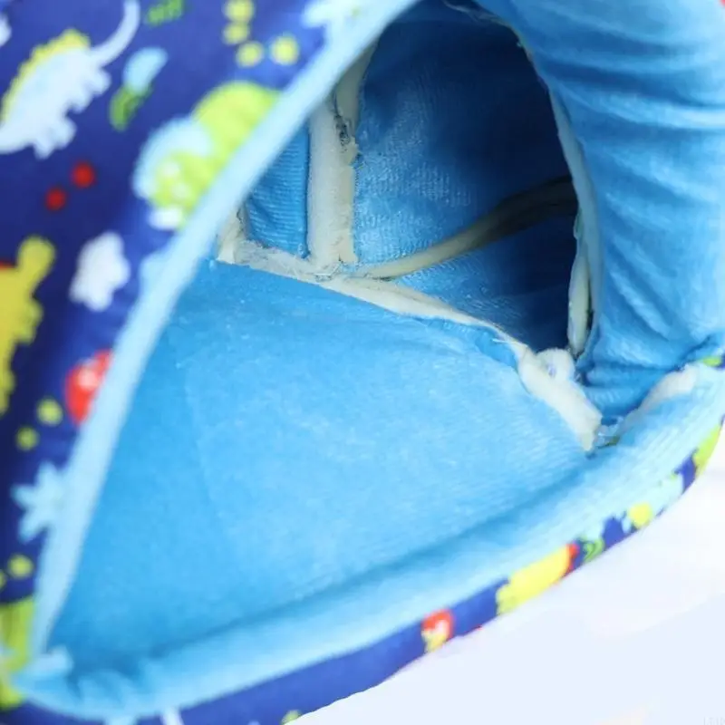 L74D Hamster Bed Tunnel Soft Cave Toy for Small Pet Large Size Cuddle Bag