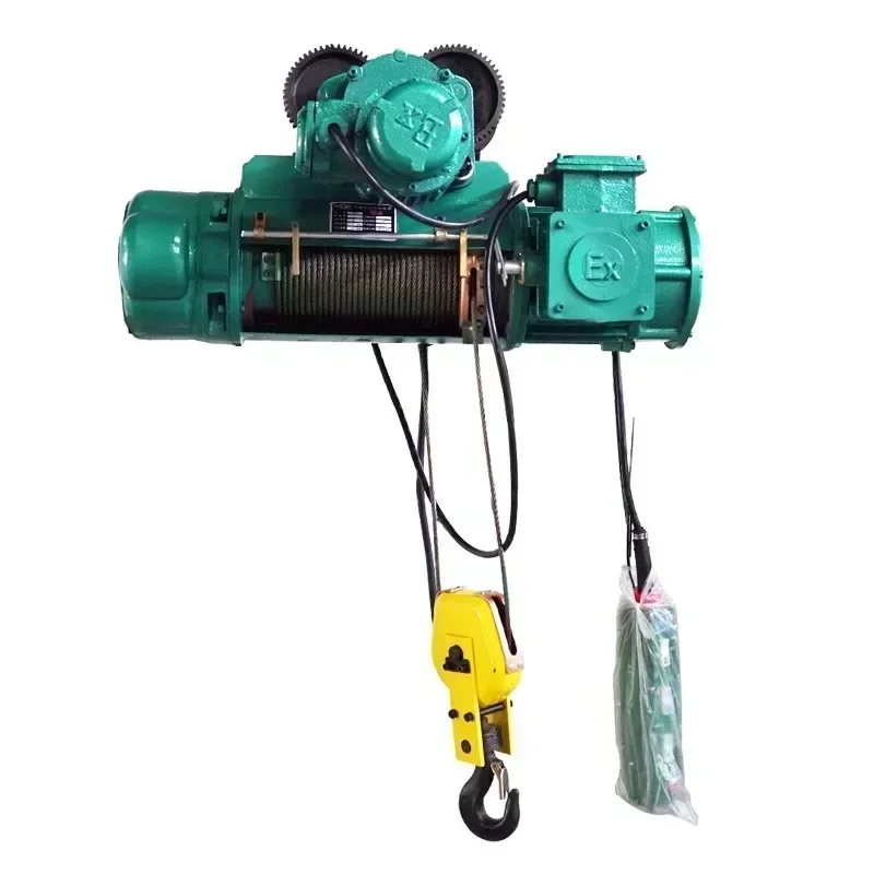 Hot SalesSource BCD Wire Rope Electric Hoist 1 Ton 10 Tons Crane Explosion-proof Electric Hoist