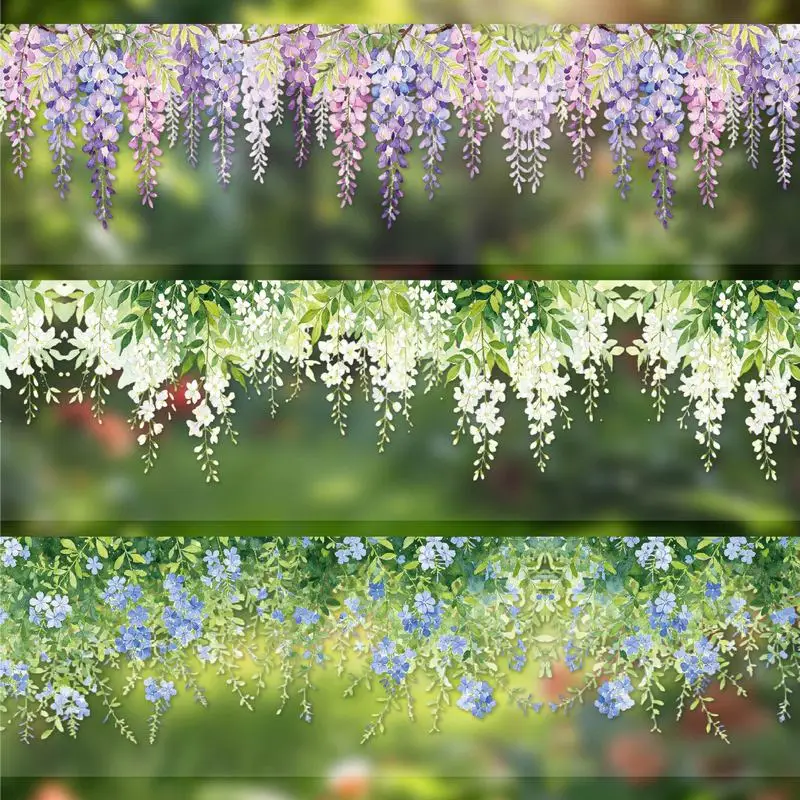 1Roll 2m Trailing Plant Vine Repeat Washi Tape Stickers, Scrapbooking DIY Decor Materials