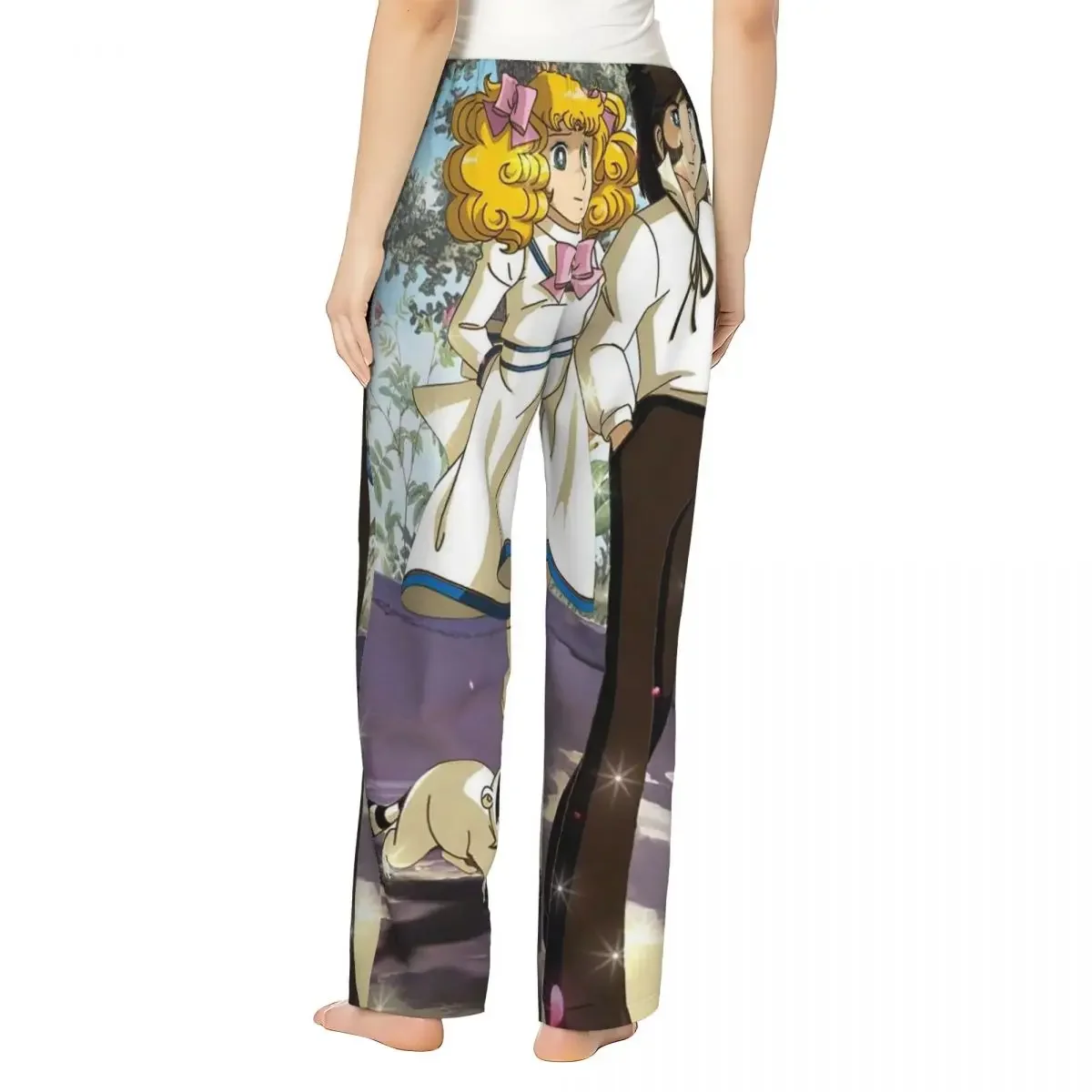 Custom Candy Candy Anime Women Pajama Pants Lounge Sleep Sleepwear Bottoms with Pockets