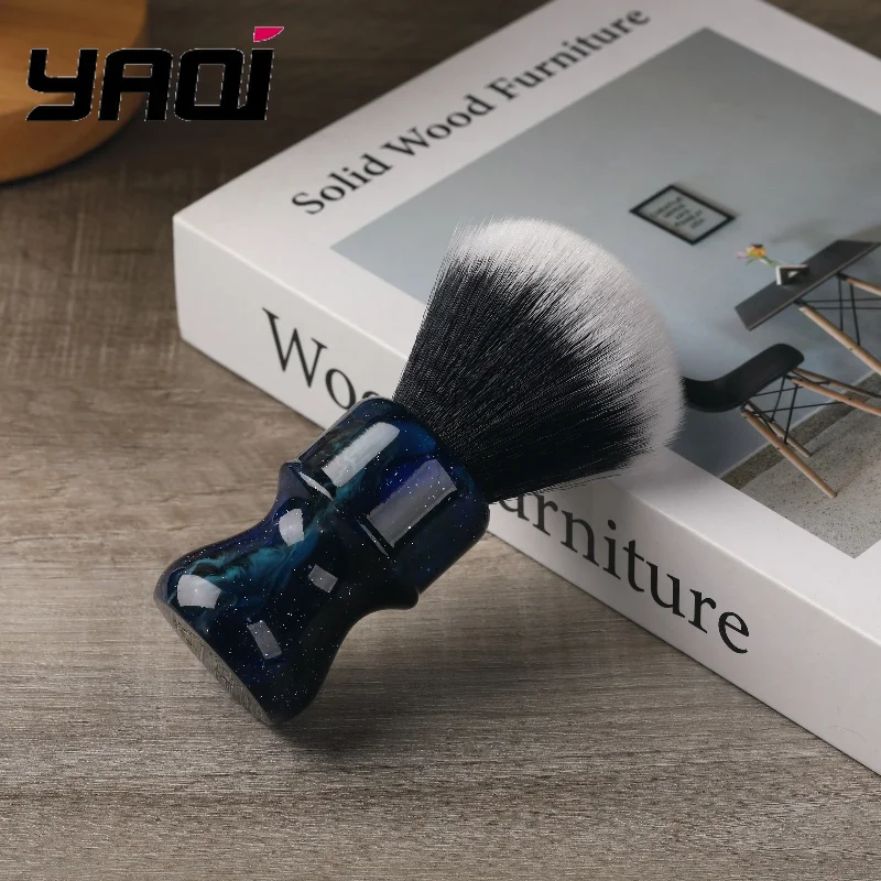 

2026 Flash Sale！YAQI 26MM Mysterious Space Color Handle Tuxedo Shaving Brush For Men