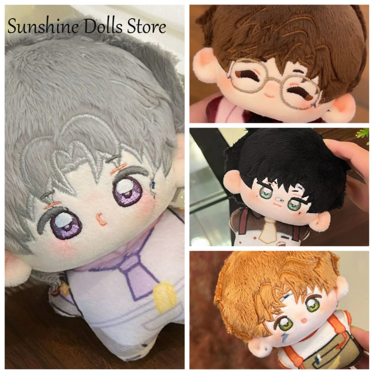 

10 см аниме «Свет и ночь» Эван Джесси Сариэль Осборн Чарли плюшевая кукла с принтом тела 10 см игрушки-подвески Dango Косплей плюшевый подарок