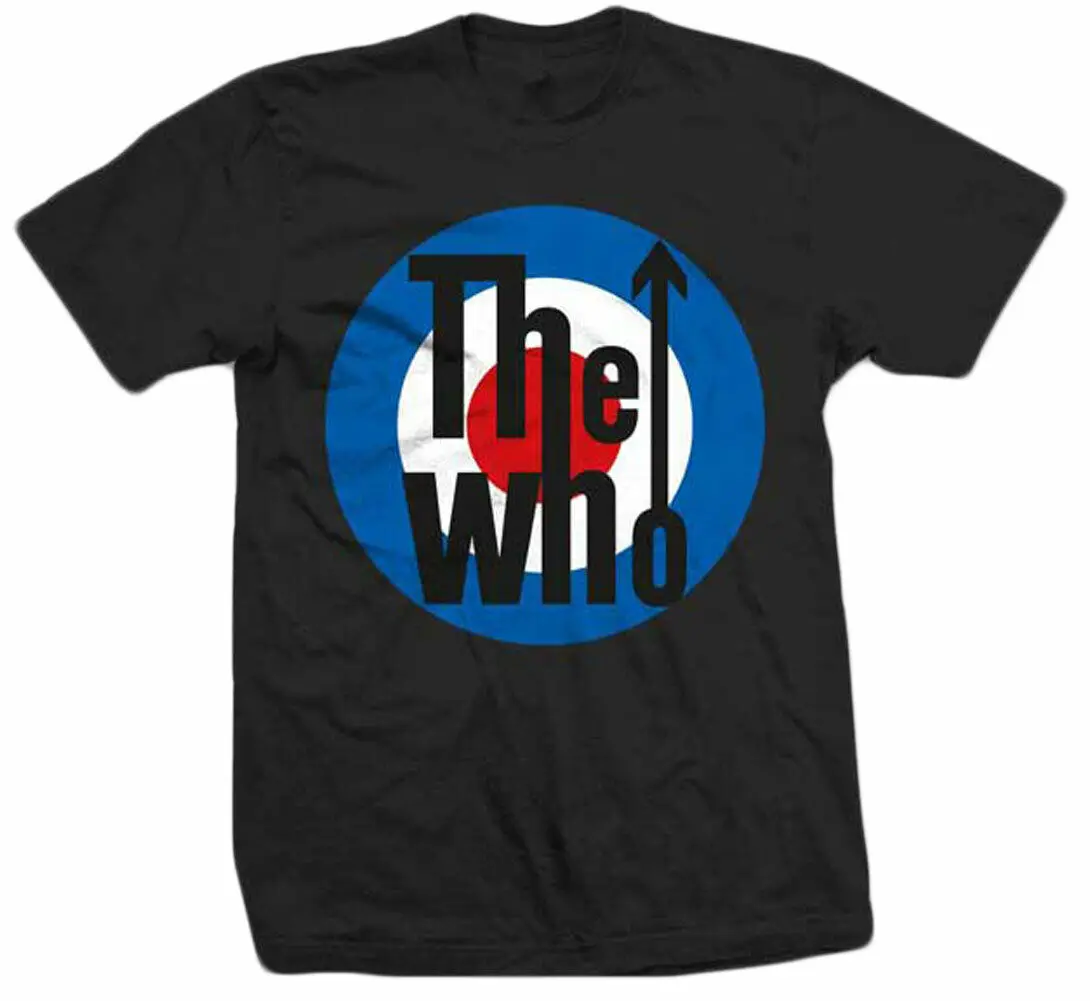 The Who Classic Target Adult T-Shirt - English rock band, Pete Townshend, Roger