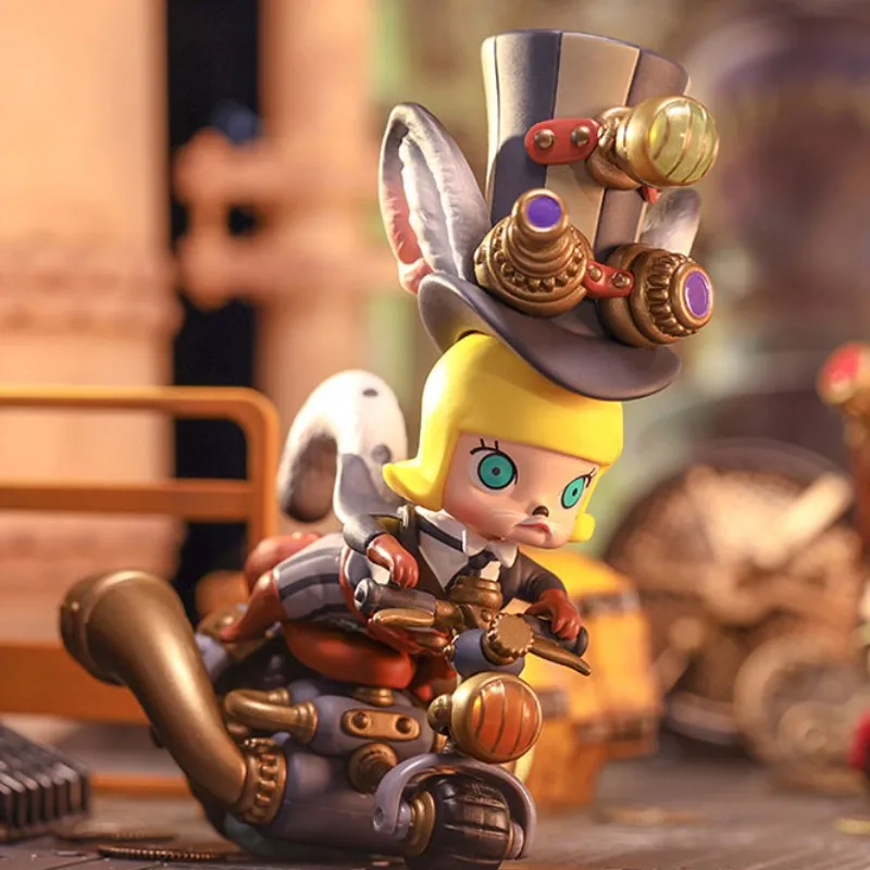 

Original Molly Steampunk Animal Locomotive Series Blind Box Toys Mystery Box Original Figure Cute Doll Kawaii Model Gift