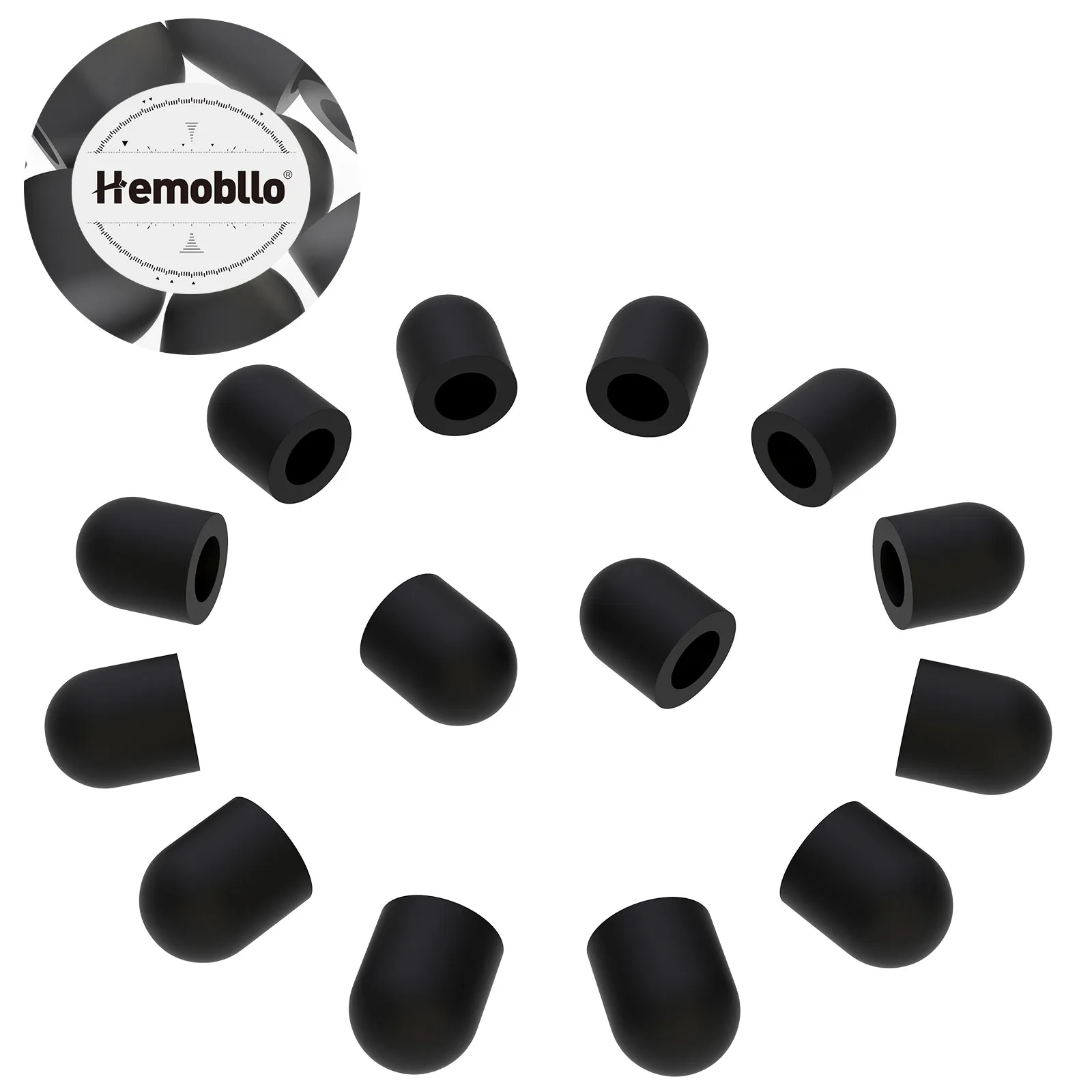 15 Peças de Pontas de Borracha de Substituição para Caneta Touch, Capas de Silicone para Caneta Touch, Proteção de Tela Silenciosa e Responsiva para Todos os Dispositivos Touch Capacitivos