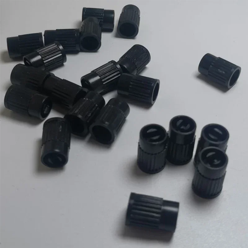 Versatile 100PCS Plastic Tyre Valve Caps Wholesale Protable Car Motorcycle Bike Tire Stem Dust Covers Motorcycle Equipments