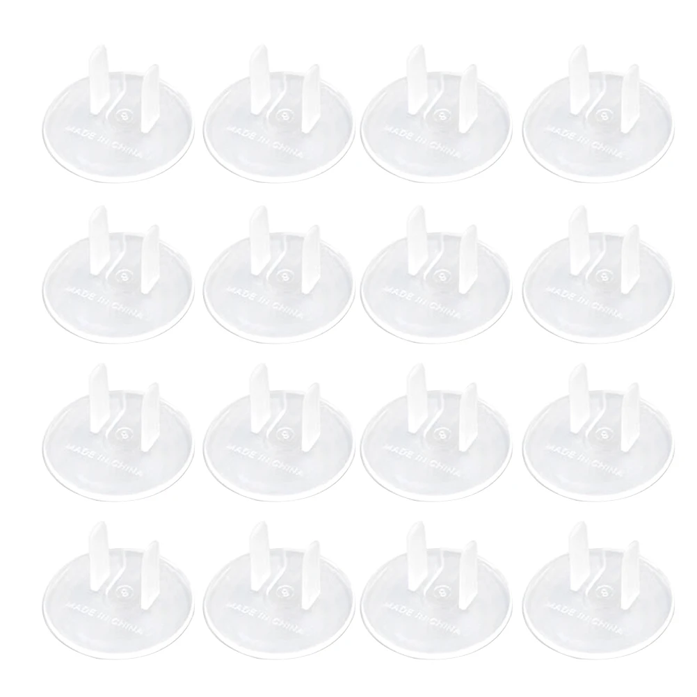 

32pcs Socket Cover Transparent Baby Safety Outlet Cap Anti Power Plug Protector Electric Defense