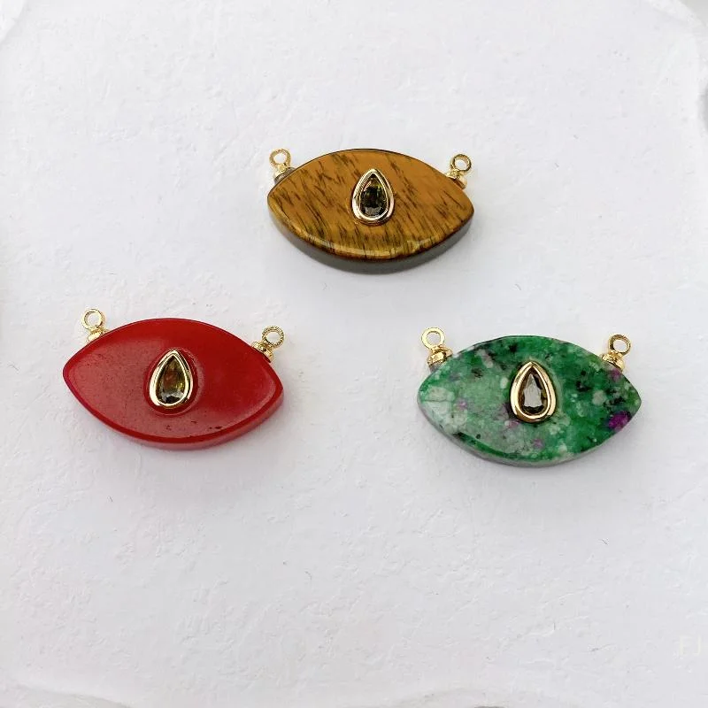 [YU] قلادة الأحجار الملونة لمستلزمات صناعة المجوهرات لتقوم بها بنفسك القرط قلادة سوار المفاتيح الملحقات