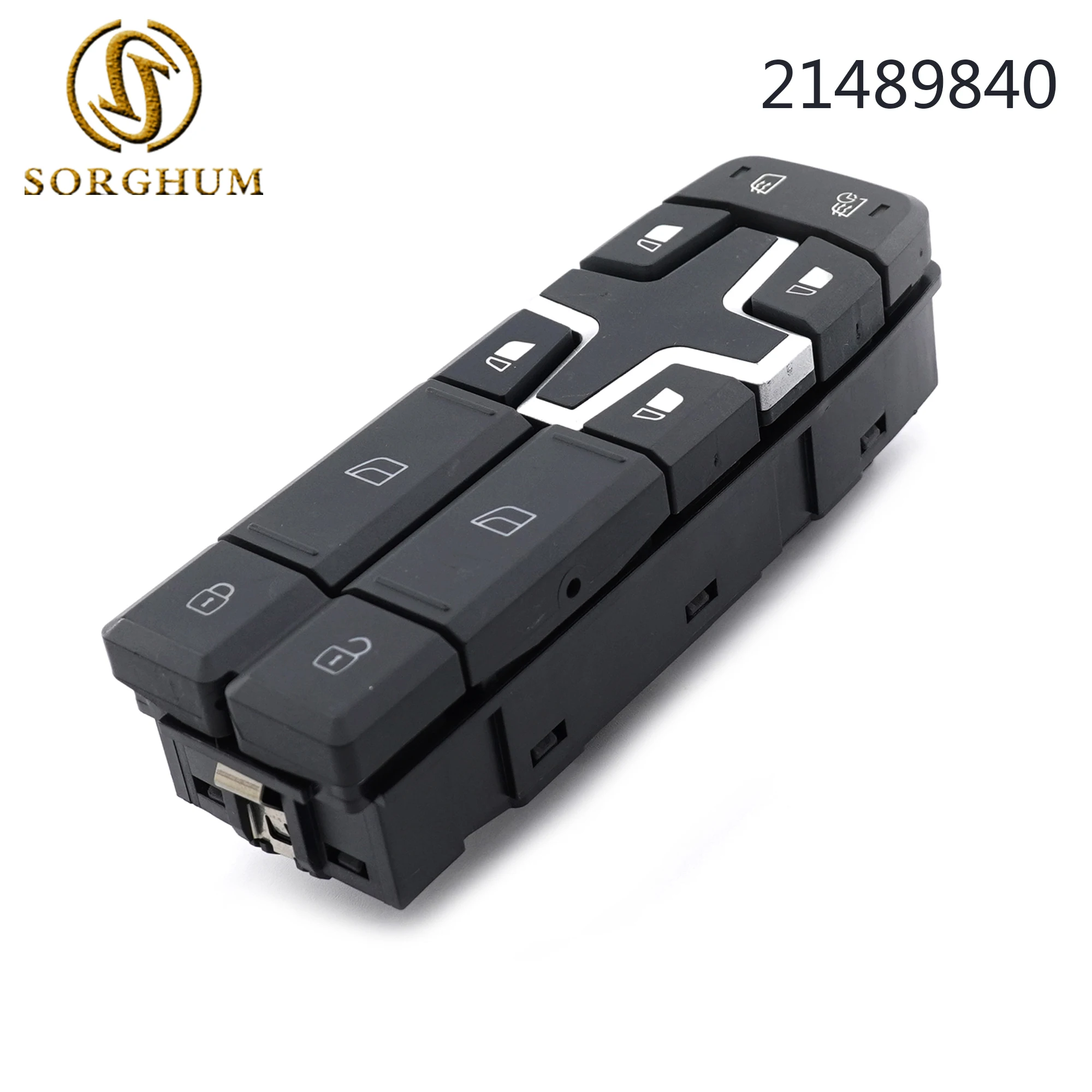 

Sorghum 21489840 22154285 Front Left Electric Power Window Lifter Switch Control For Volvo Trucks FH FM Series