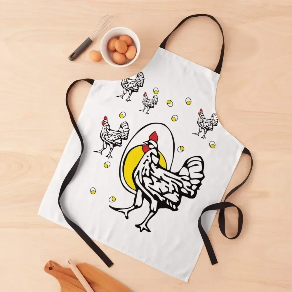 

Roseanne Chicken Apron Household Items Useful Kitchen Man Waterproof kitchen jacket woman Apron