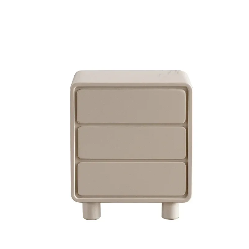 

Nordic light luxury bedside table small apartment household sofa side cabinet living room bedroom storage