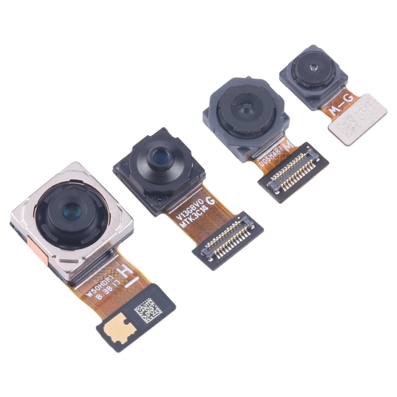 Camera Set for Samsung Galaxy A15 5G SM-A156B (Macro + Wide + Main Camera + Front Camera) Phone Repair Replace Camera Module