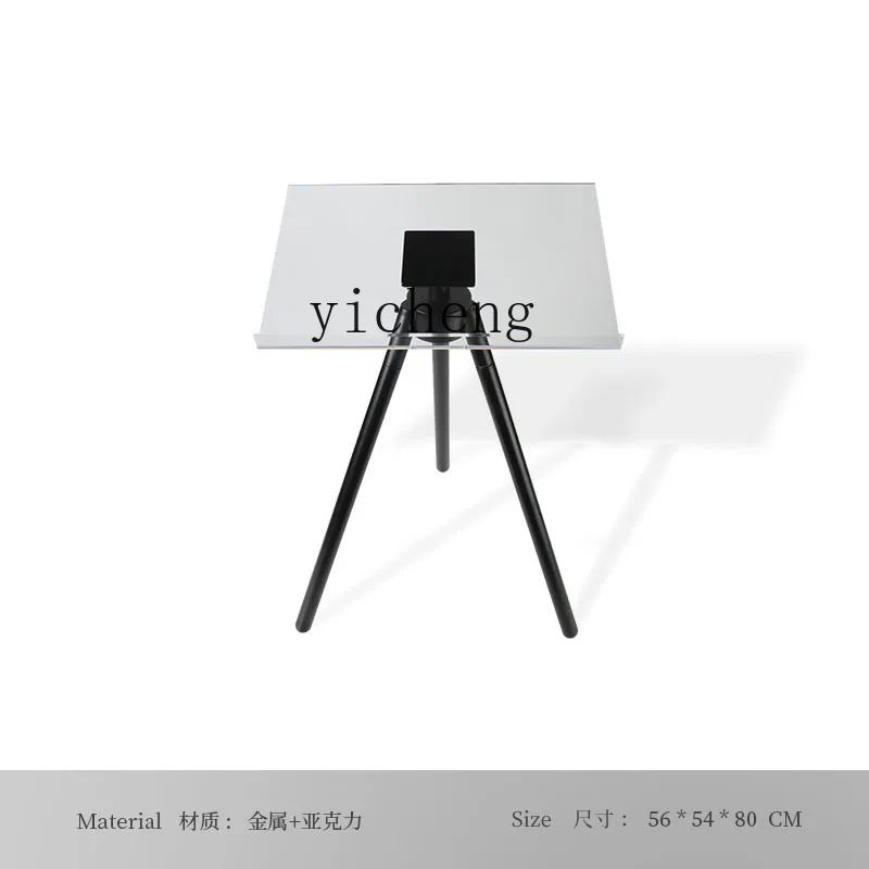 YY Simple Modern Tripod Magazine Rack Book & Magazine Rack Decoration Living Room Decorations