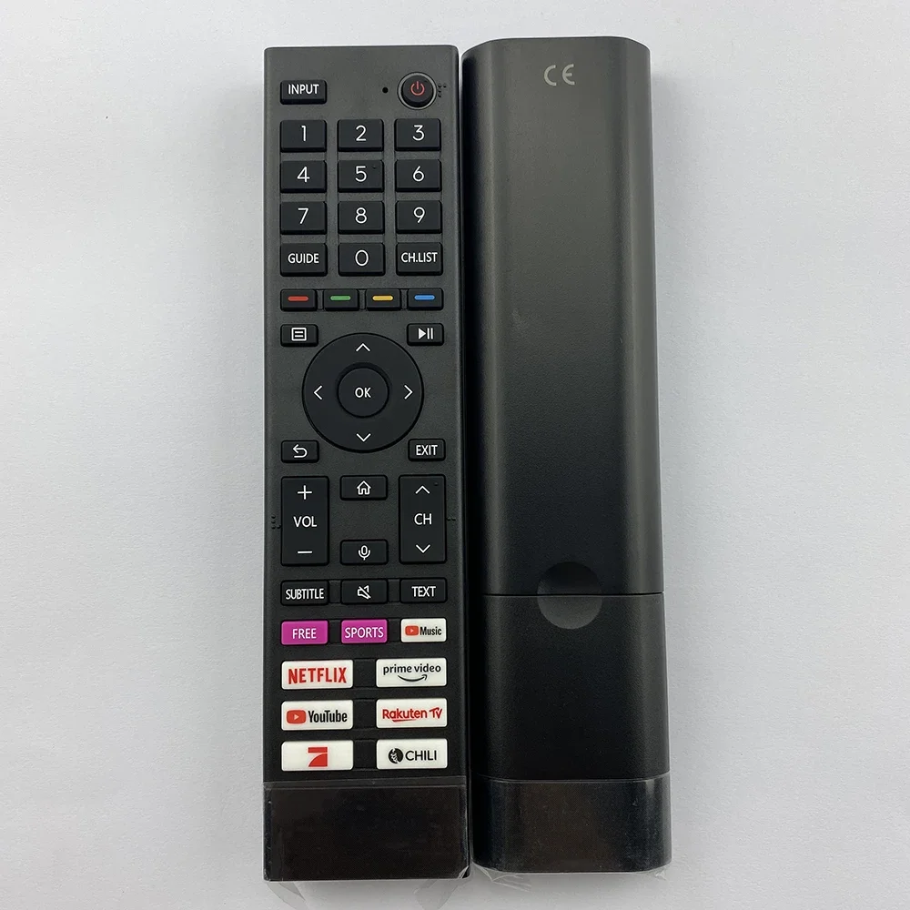 Controle Remoto de Voz, Original, Novo, ERF3I80H para Hisense, TV LCD, Netflix, Youtube, A6G, 43A53FEVS, 43A62G, 43A6GTUK, ZDL1210419