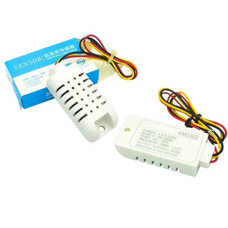 AM2302B(DHT22) Single Bus Digital Temperature And Humidity Sensor Module Probe AM2302 Adapter Plate