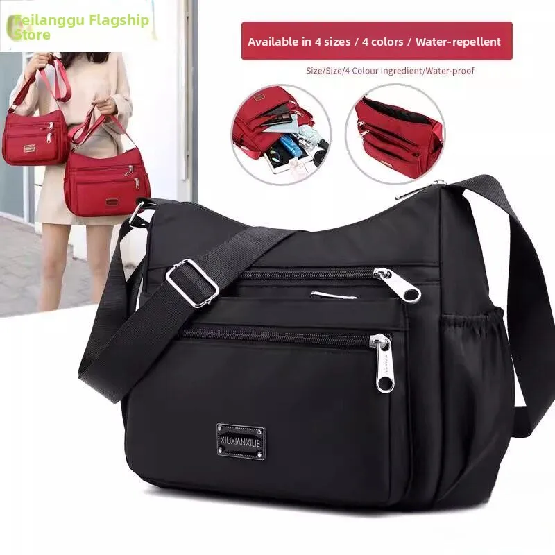 

Водонепроницаемая сумка-мессенджер из оксфордской ткани на одно плечо для бизнеса и сбора денег, с несколькими карманами, из нейлонового холста, для среднего и старшего школьного возраста.