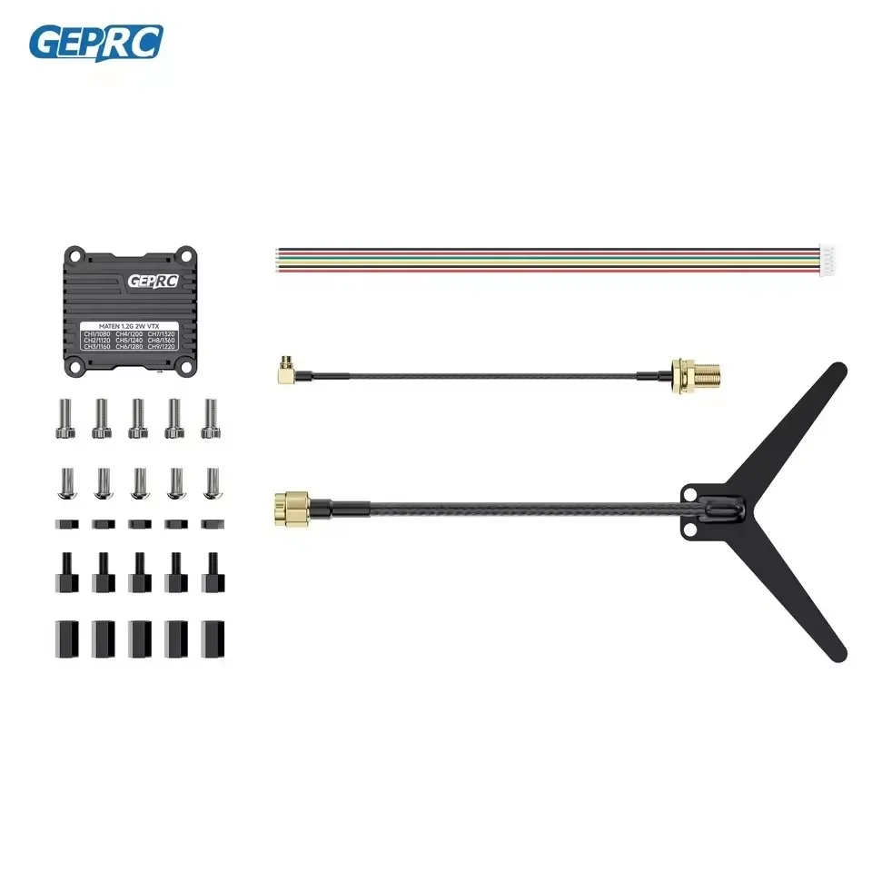 GEPRC MATEN 1.2G 2W VTX 25mW/2000mW الارسال 1080 - 1360 Mhz ل FPV طويلة المدى سباق الطائرة بدون طيار نقل إشارة مستقرة #2
